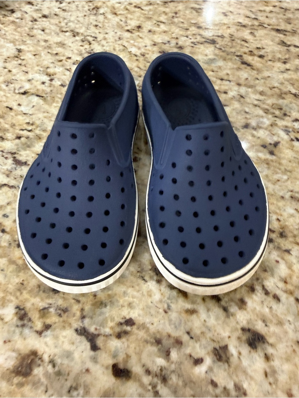 Toddler Native Jefferson Water Shoes Slip On Shoes Lightweight Navy Blue C8